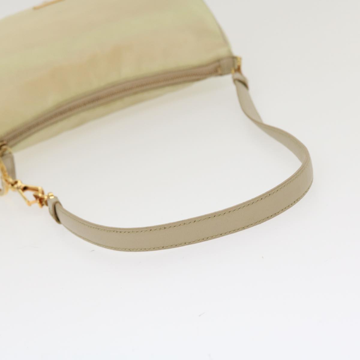 PRADA Shoulder Bag Nylon Beige  42096