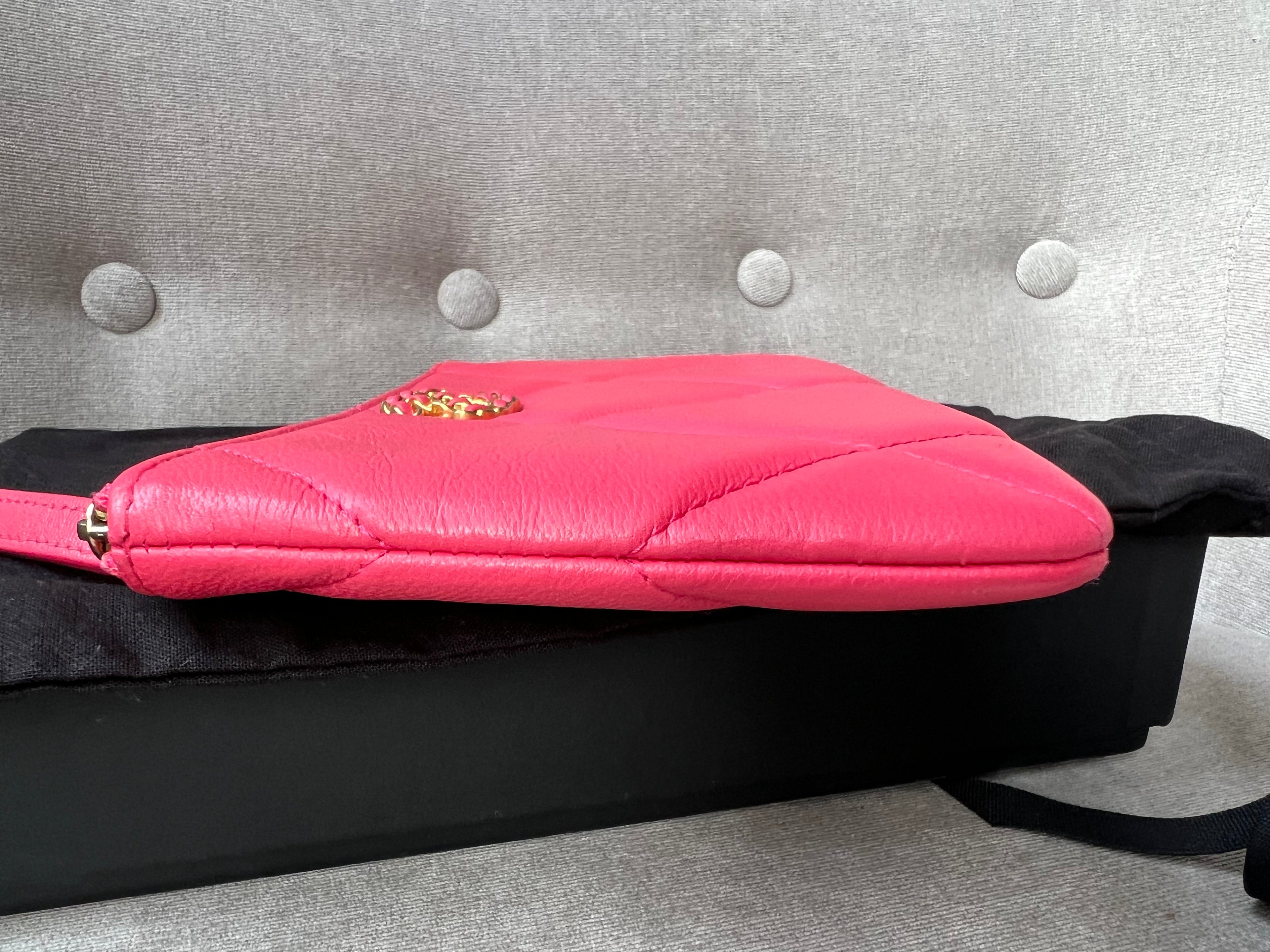 Chanel 19 Pink Small Ocase