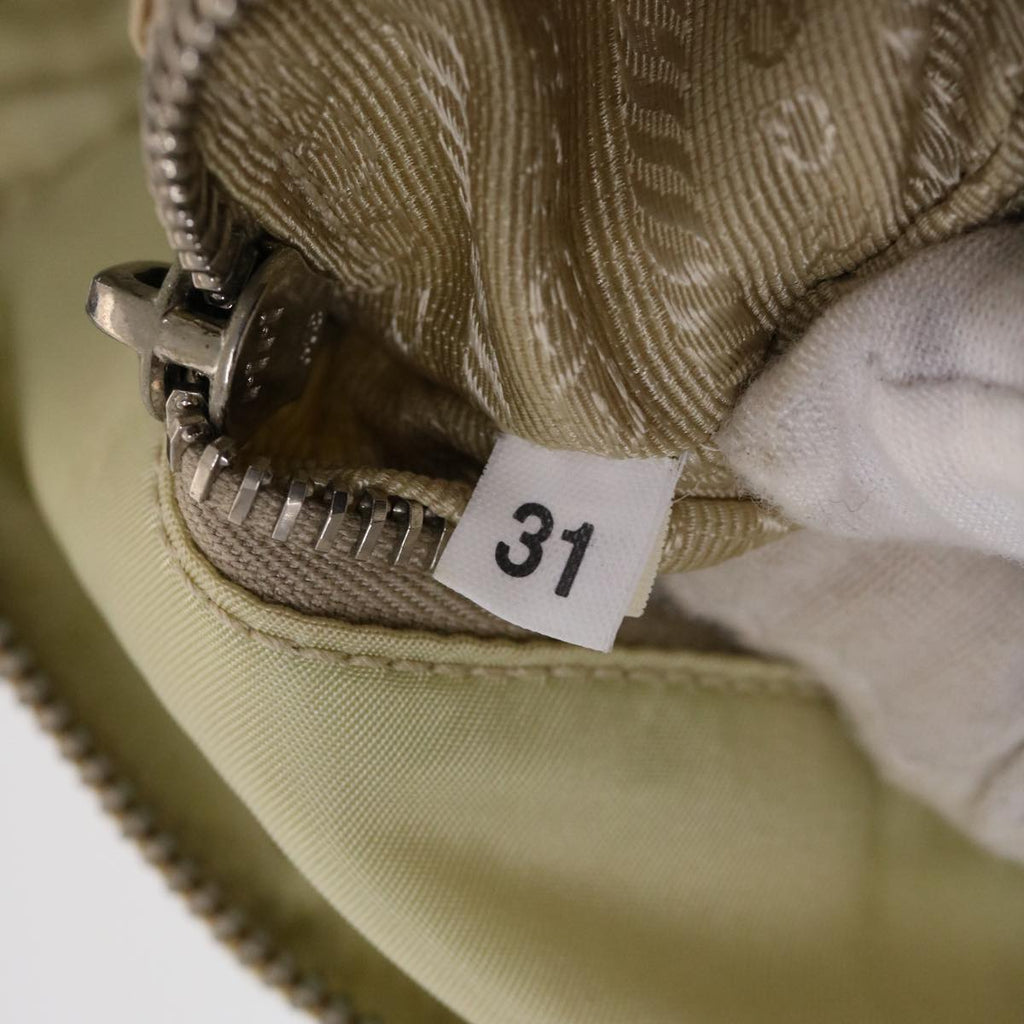 PRADA Shoulder Bag Nylon Beige  43226