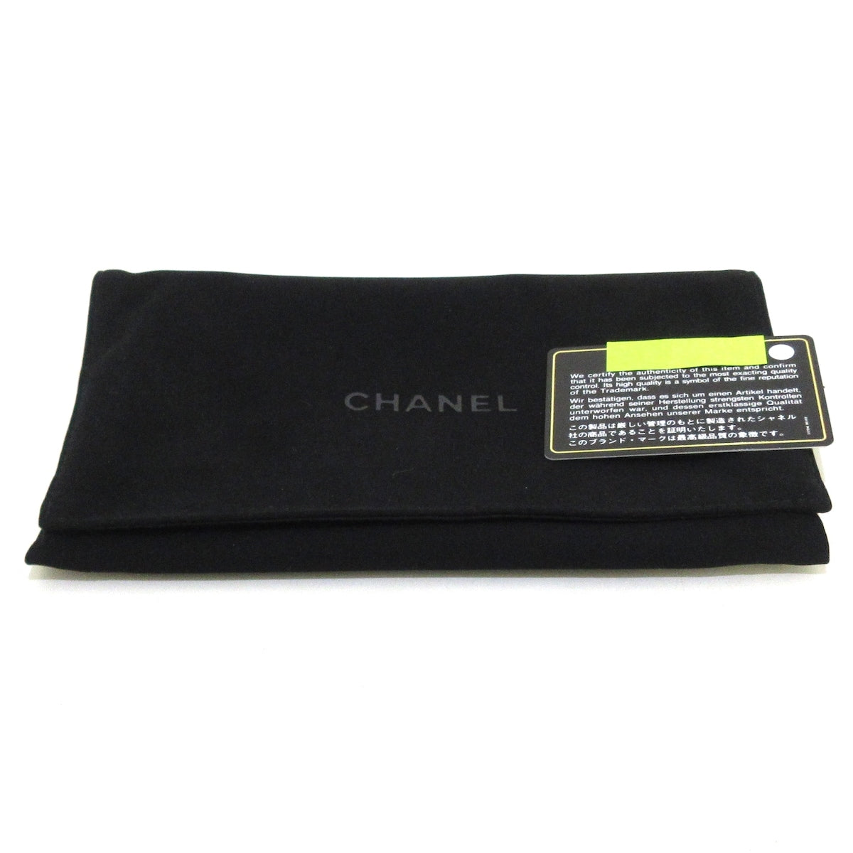 Chanel Black Leather Camellia wallet accessories