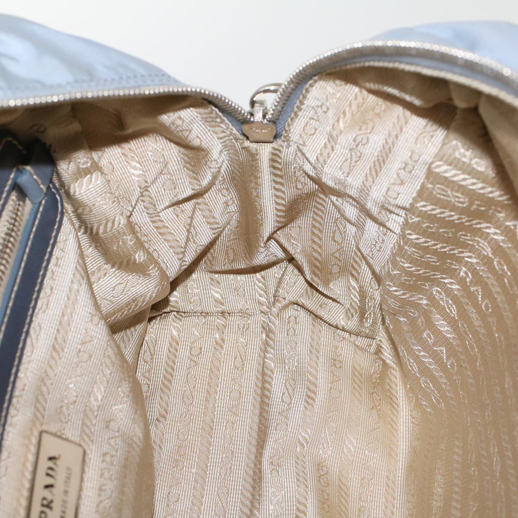 PRADA Shoulder Bag Nylon Blue  43518