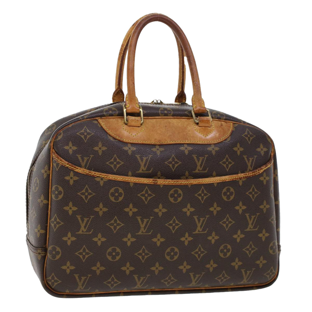 LOUIS VUITTON Monogram Deauville Hand Bag M47270 LV Auth 43865
