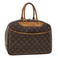LOUIS VUITTON Monogram Deauville Hand Bag M47270 LV Auth 43865