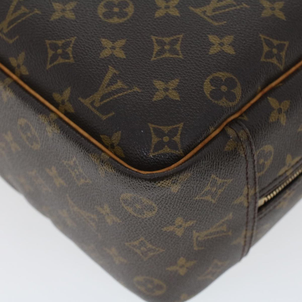LOUIS VUITTON Monogram Deauville Hand Bag M47270 LV Auth 43865