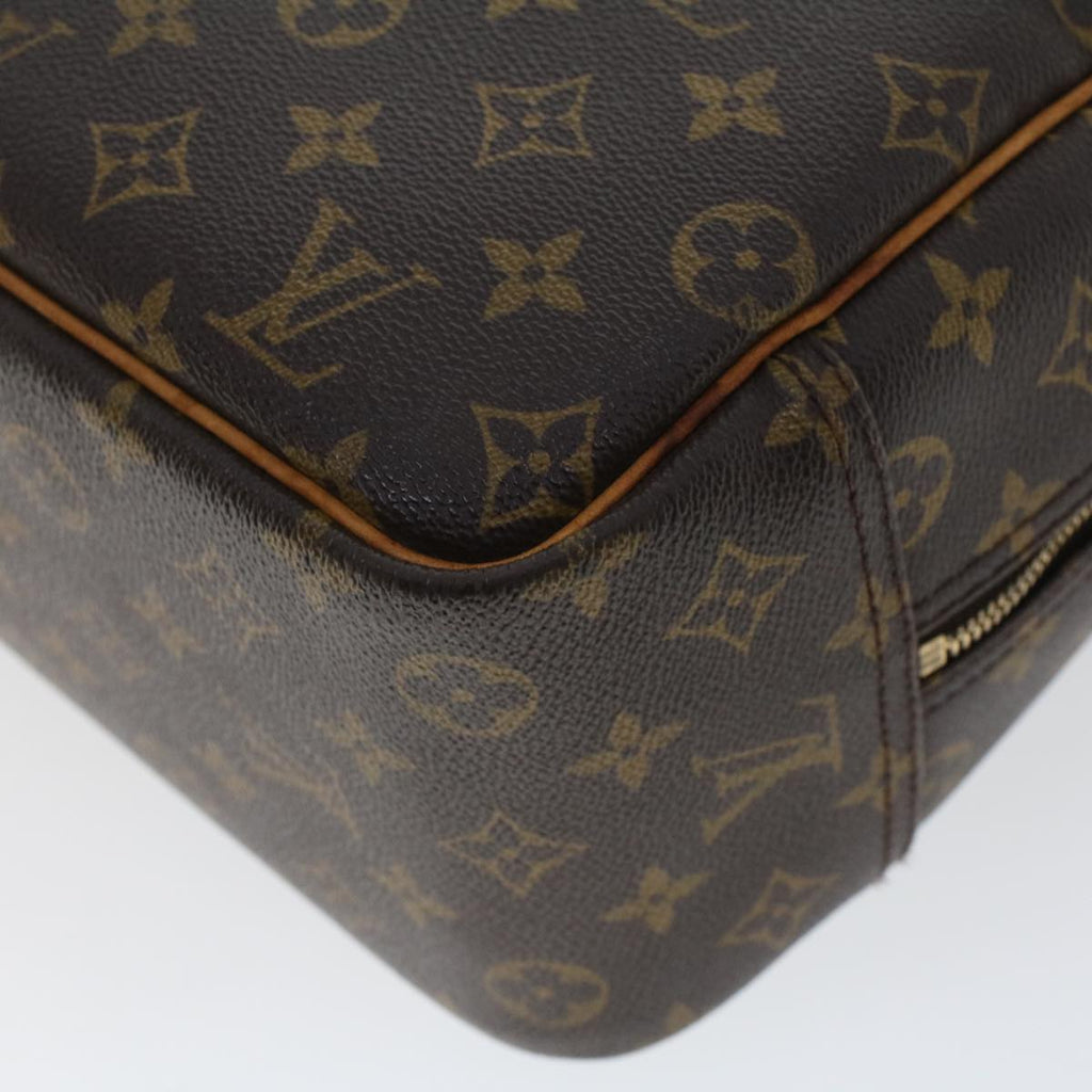LOUIS VUITTON Monogram Deauville Hand Bag M47270 LV Auth 43865