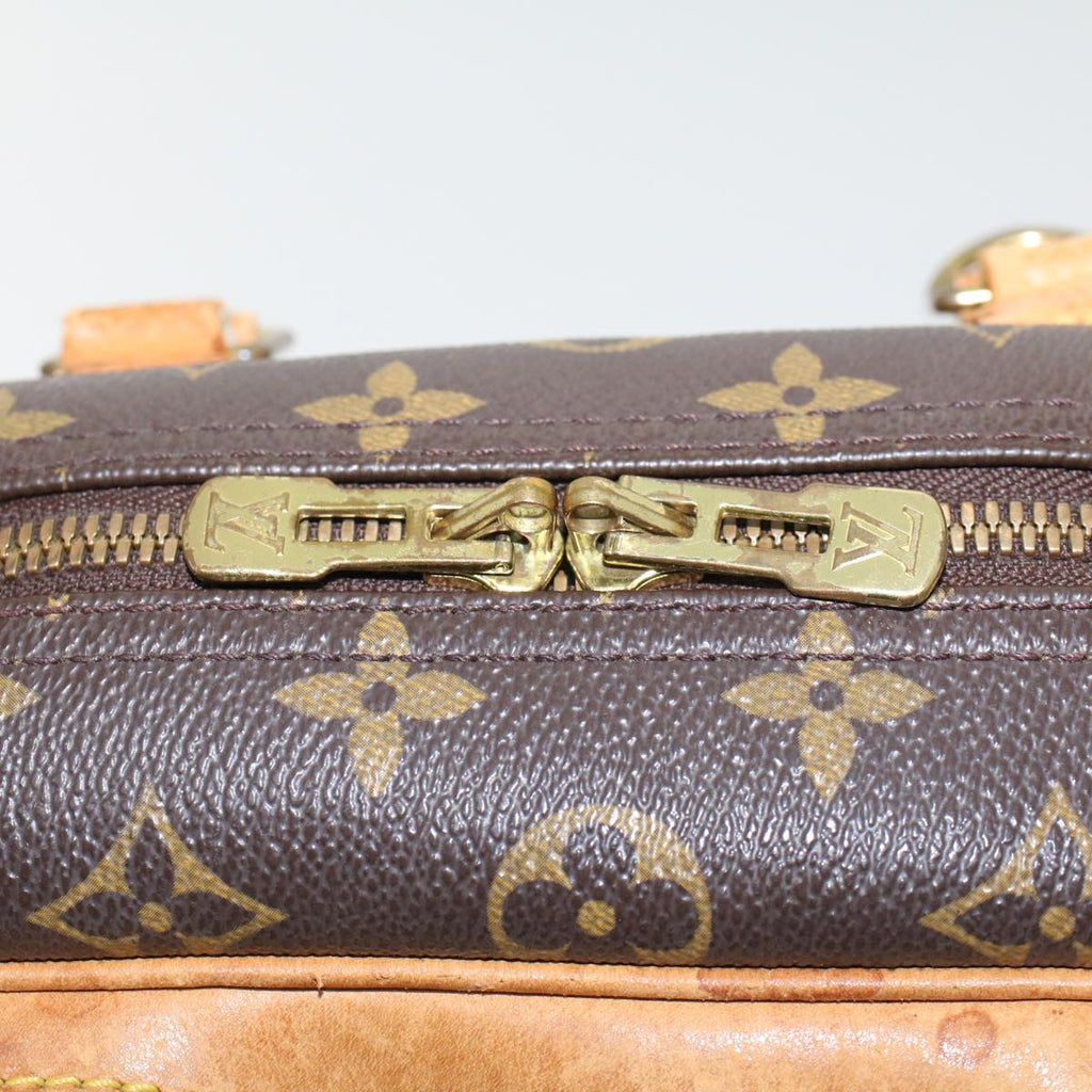 LOUIS VUITTON Monogram Deauville Hand Bag M47270 LV Auth 43865