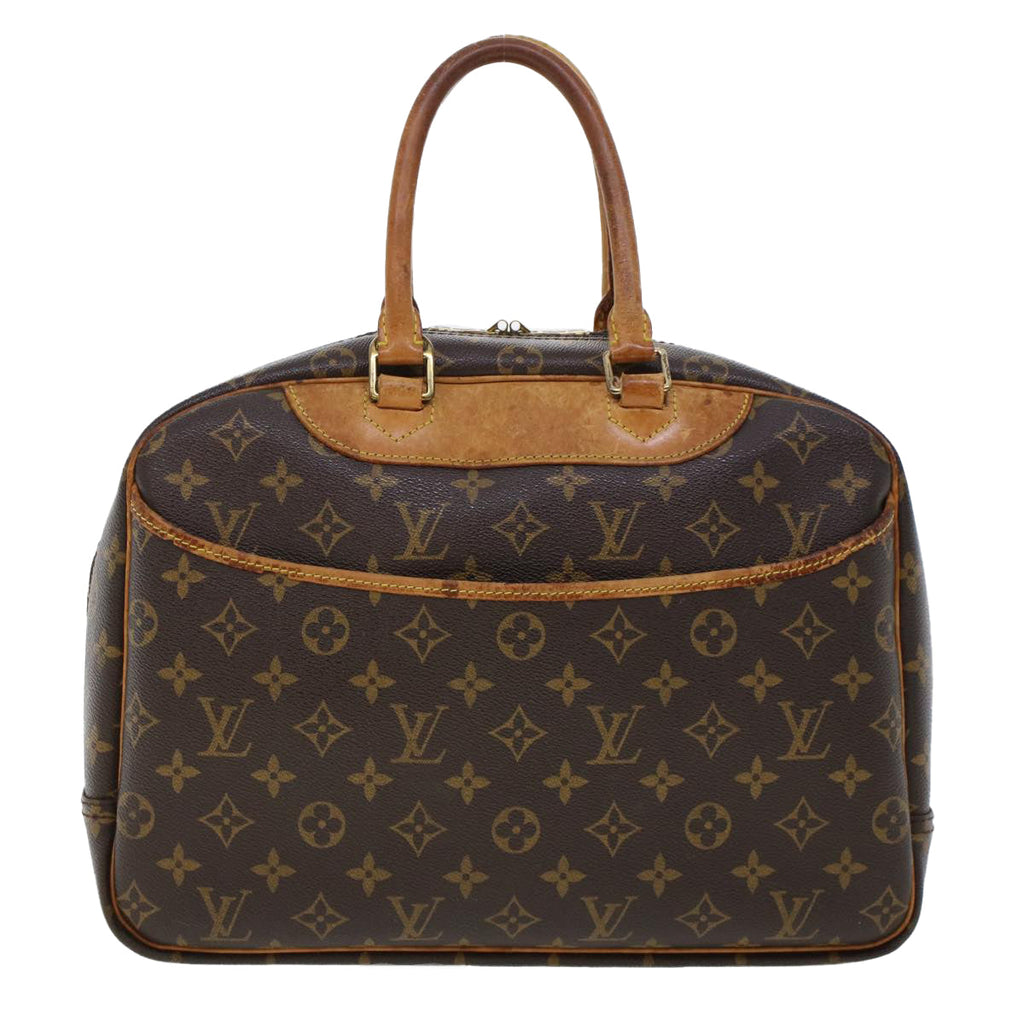 LOUIS VUITTON Monogram Deauville Hand Bag M47270 LV Auth 43865