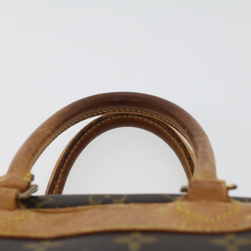 LOUIS VUITTON Monogram Deauville Hand Bag M47270 LV Auth 43865