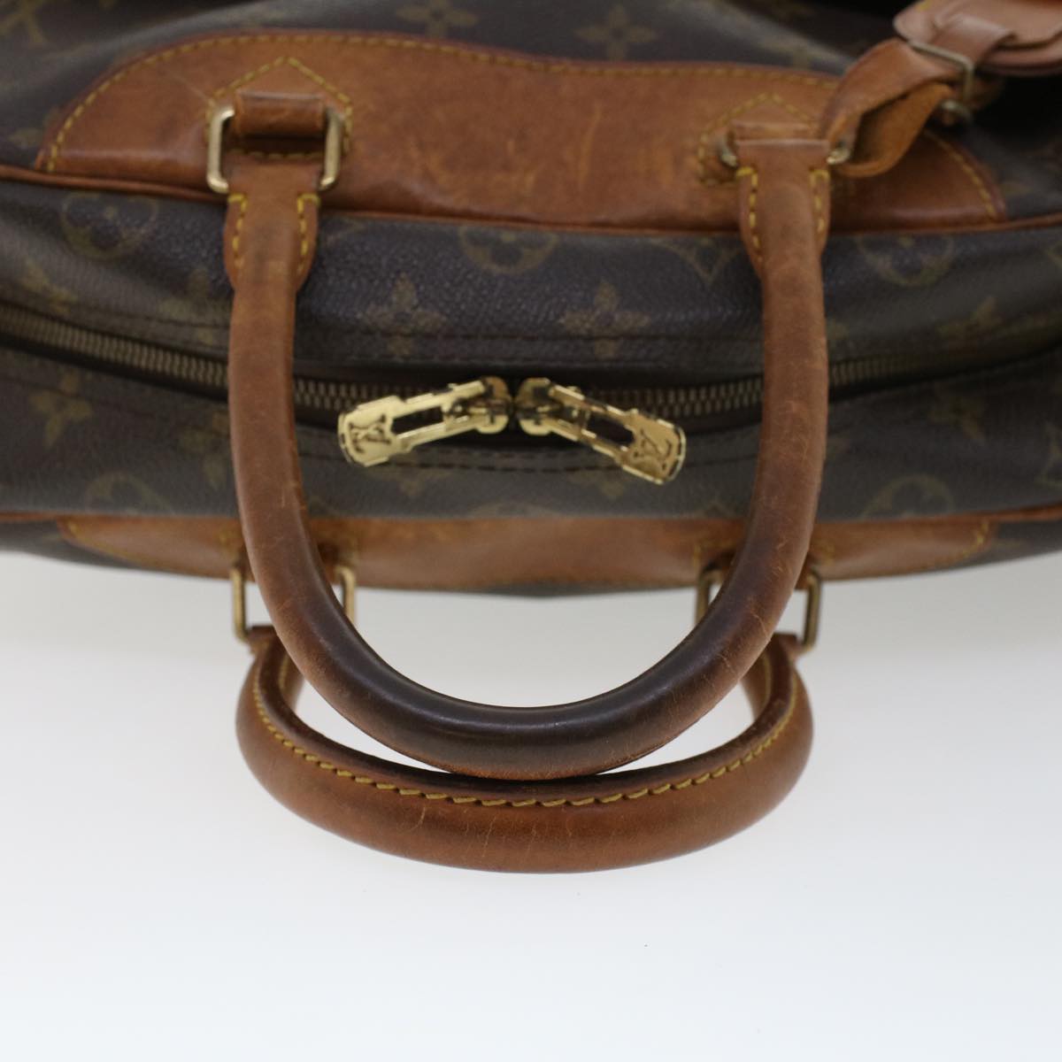 LOUIS VUITTON Monogram Deauville Hand Bag M47270 LV Auth 43920