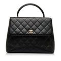 CHANEL Caviar Kelly Top Handle Handbag