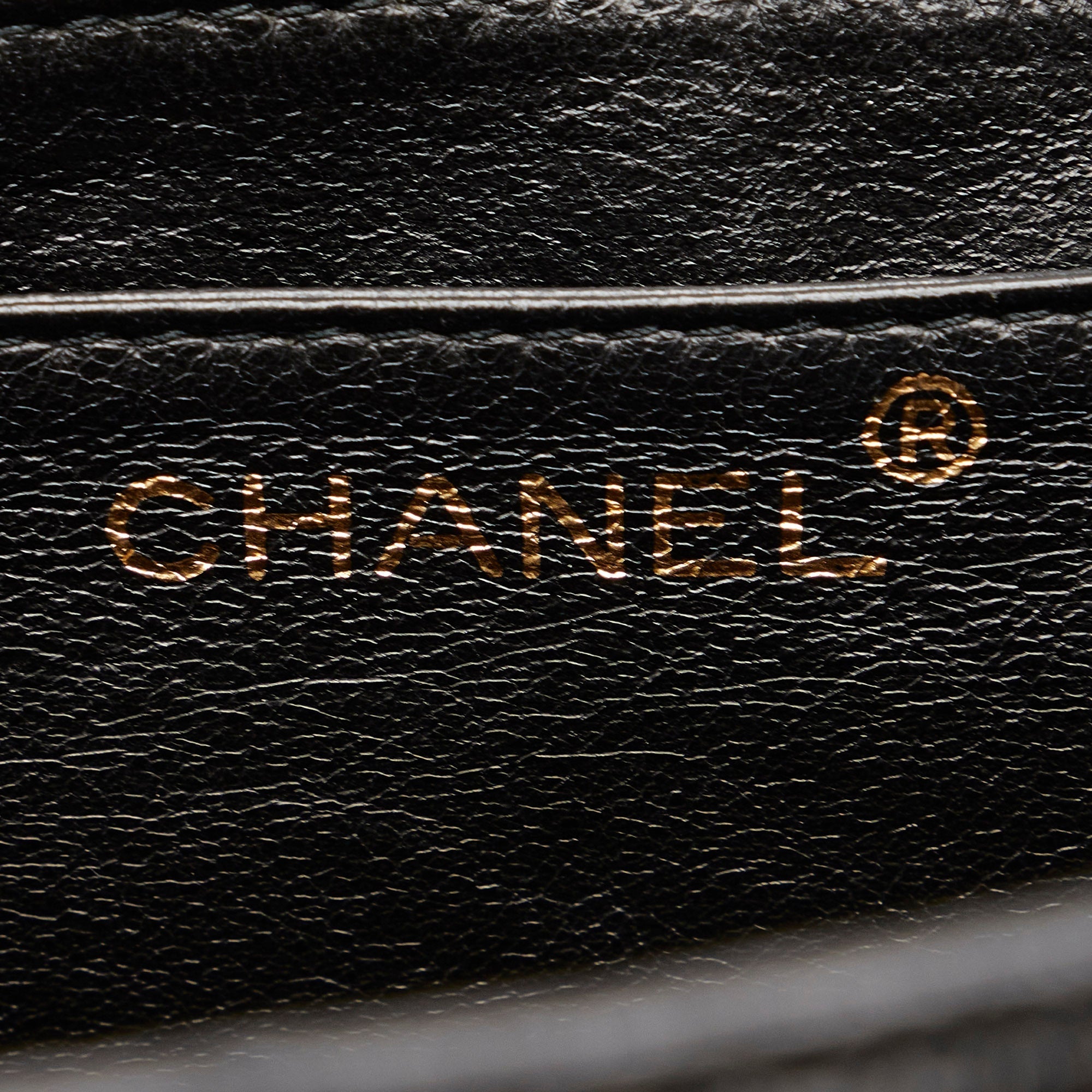 CHANEL Caviar Kelly Top Handle Handbag