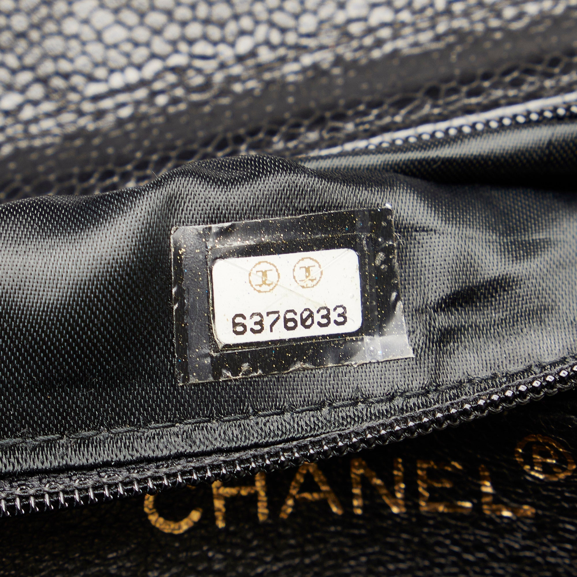 CHANEL Caviar Kelly Top Handle Handbag