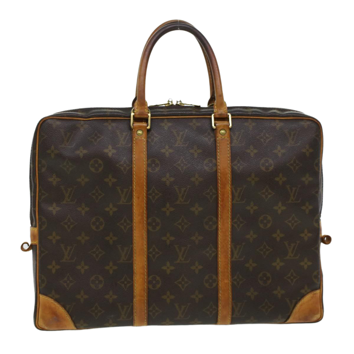 LOUIS VUITTON Monogram Porte Documents Voyage Business Bag M53361 LV Auth 44117