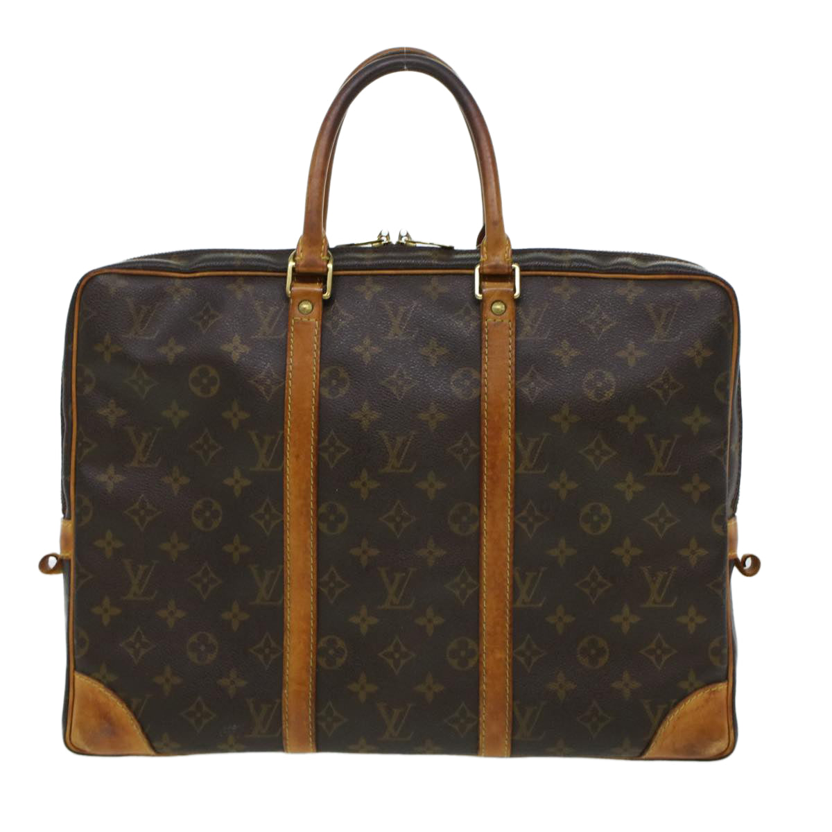 LOUIS VUITTON Monogram Porte Documents Voyage Business Bag M53361 LV Auth 44117