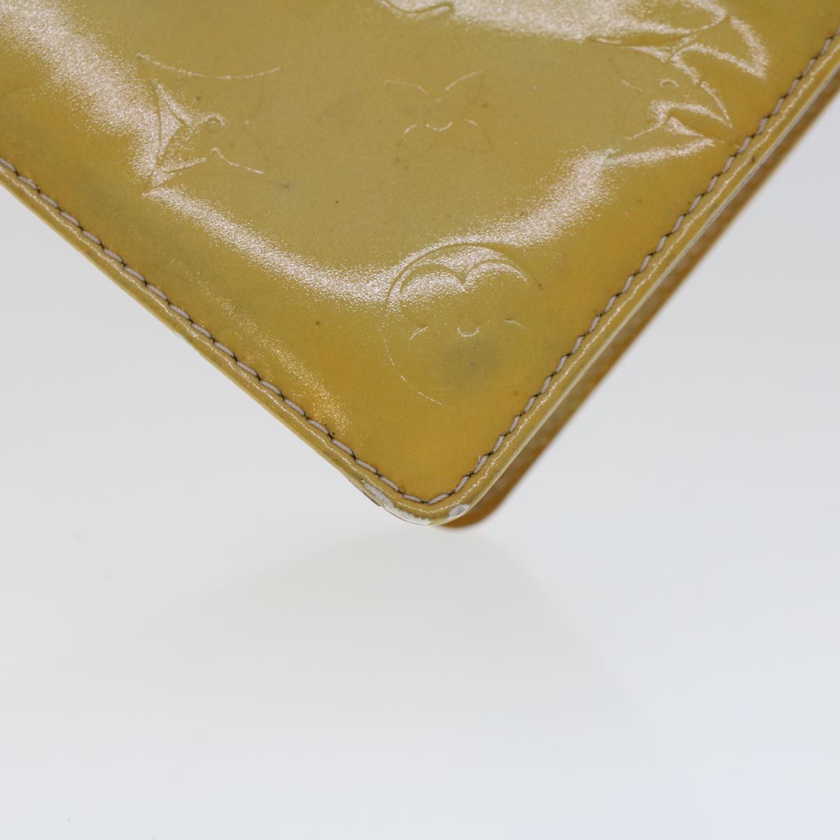 LOUIS VUITTON Monogram Vernis Spring street Hand Bag Gris M91029 LV Auth 44121