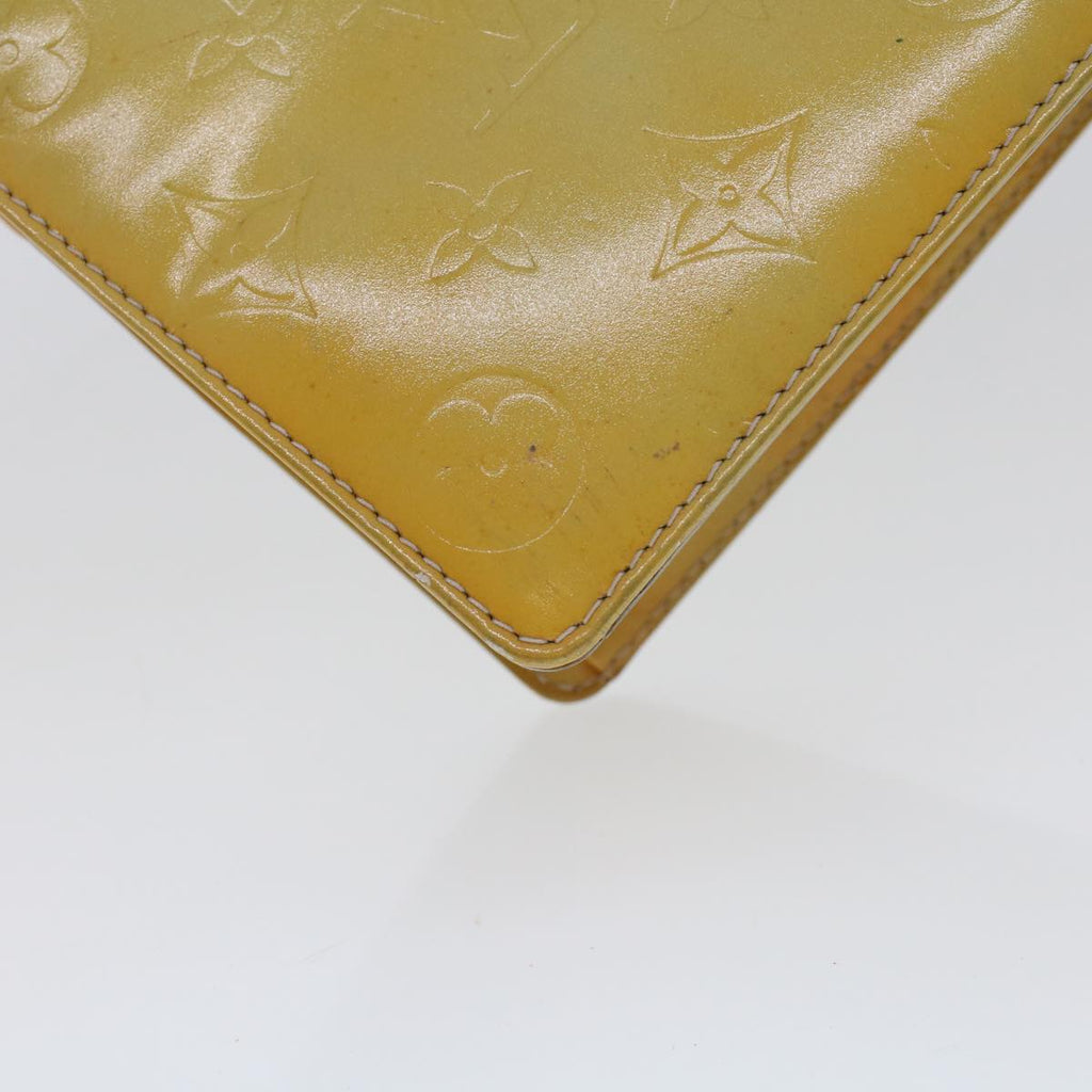 LOUIS VUITTON Monogram Vernis Spring street Hand Bag Gris M91029 LV Auth 44121