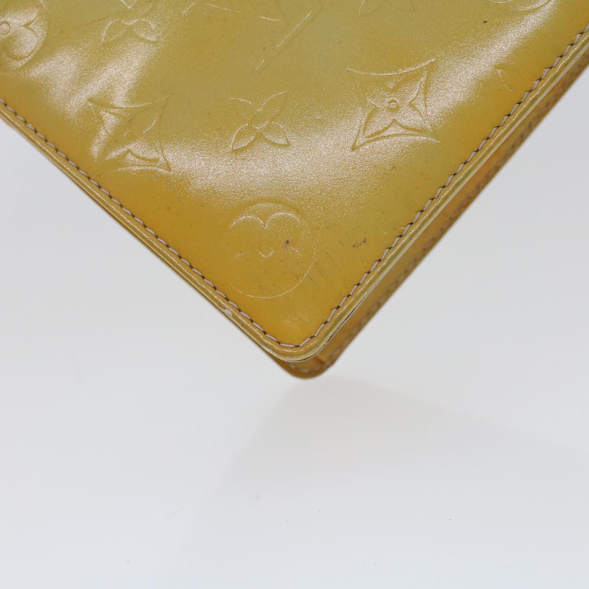 LOUIS VUITTON Monogram Vernis Spring street Hand Bag Gris M91029 LV Auth 44121
