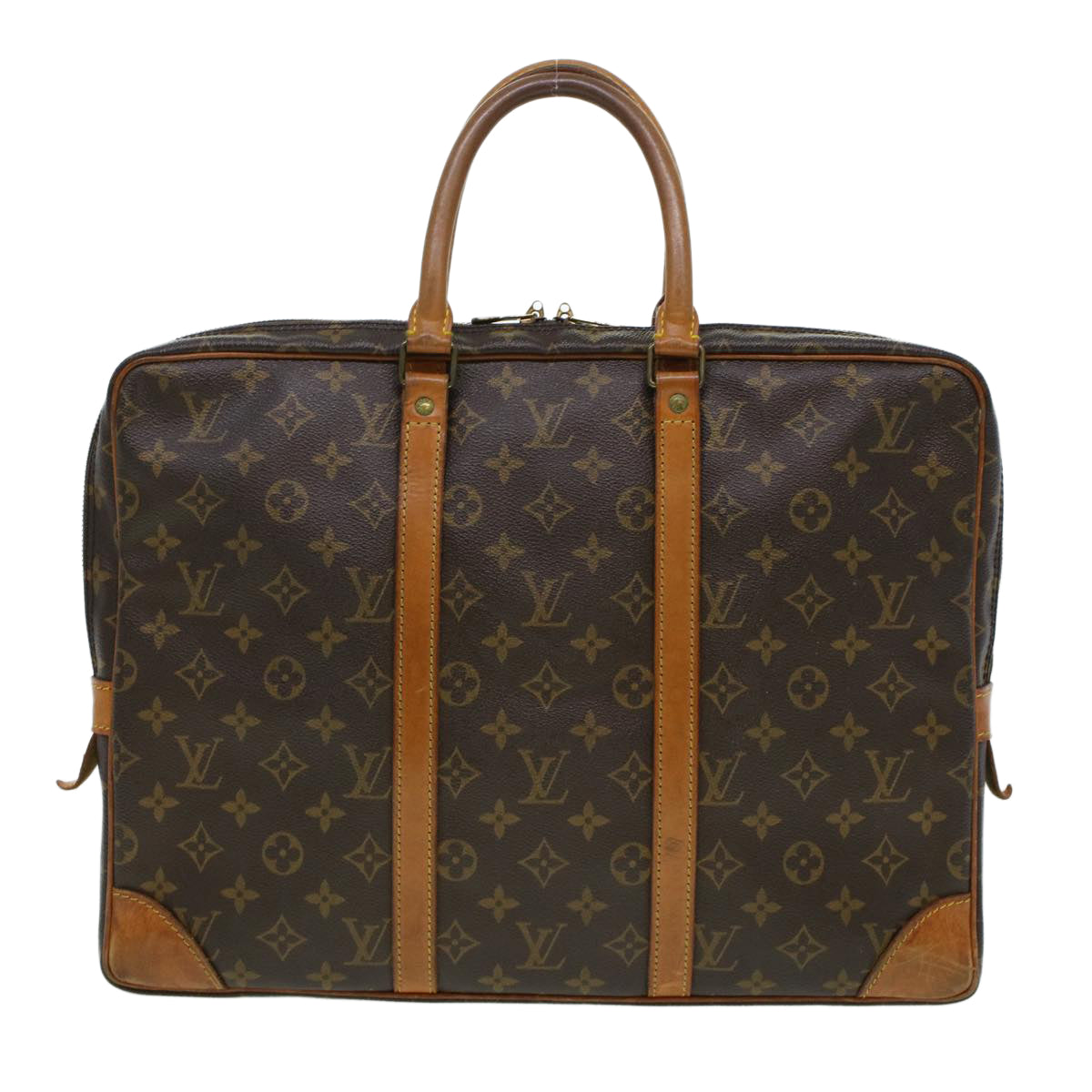 LOUIS VUITTON Monogram Porte Documents Voyage Business Bag M53361 LV Auth 44274