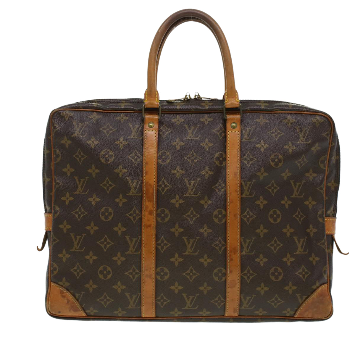 LOUIS VUITTON Monogram Porte Documents Voyage Business Bag M53361 LV Auth 44274