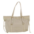 PRADA Tote Bag Nylon Beige  44395