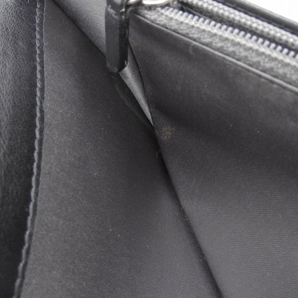 Chanel Black Patent leather Camellia wallet accessories
