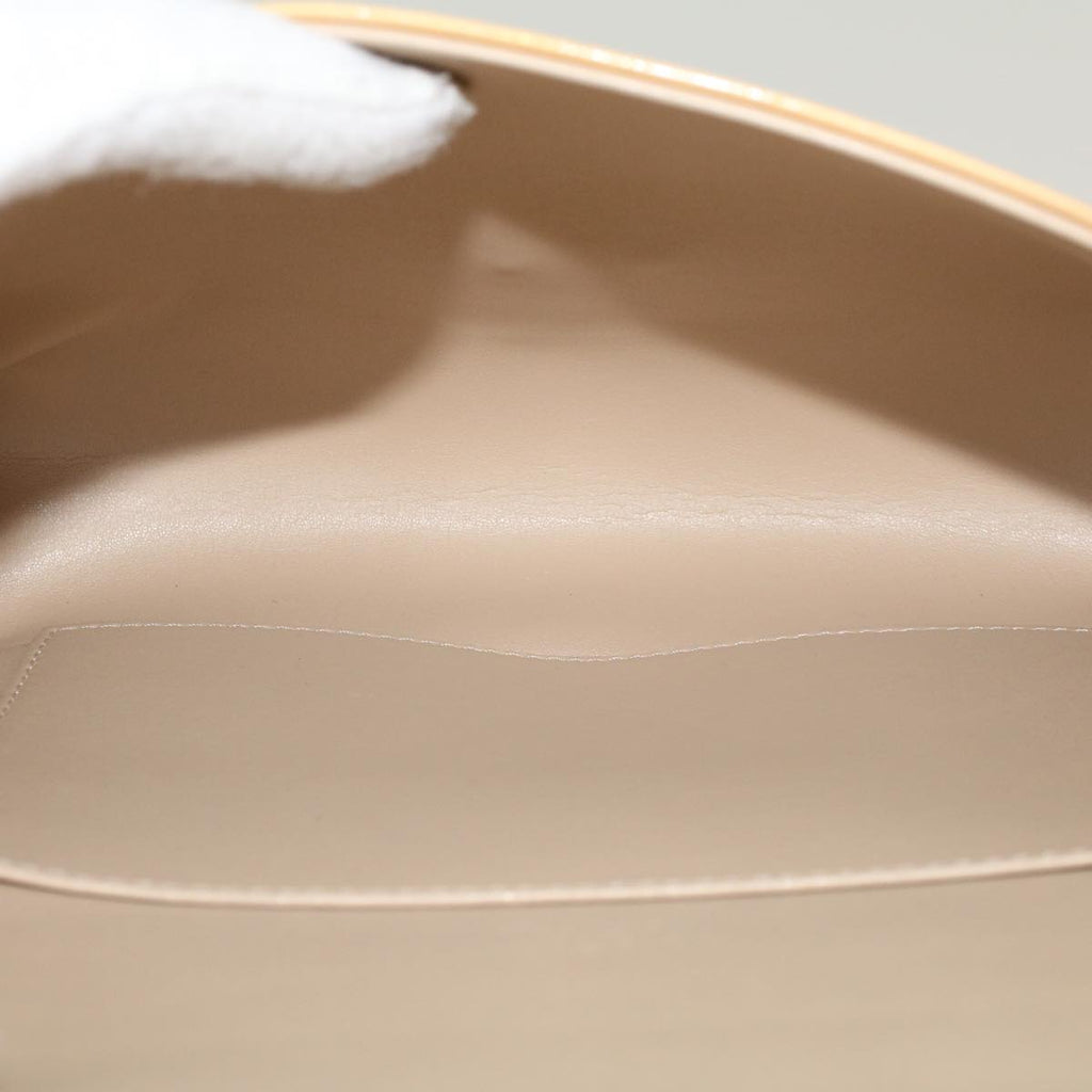 LOUIS VUITTON Monogram Vernis Thompson Street Bag Beige M91301 LV Auth 44617