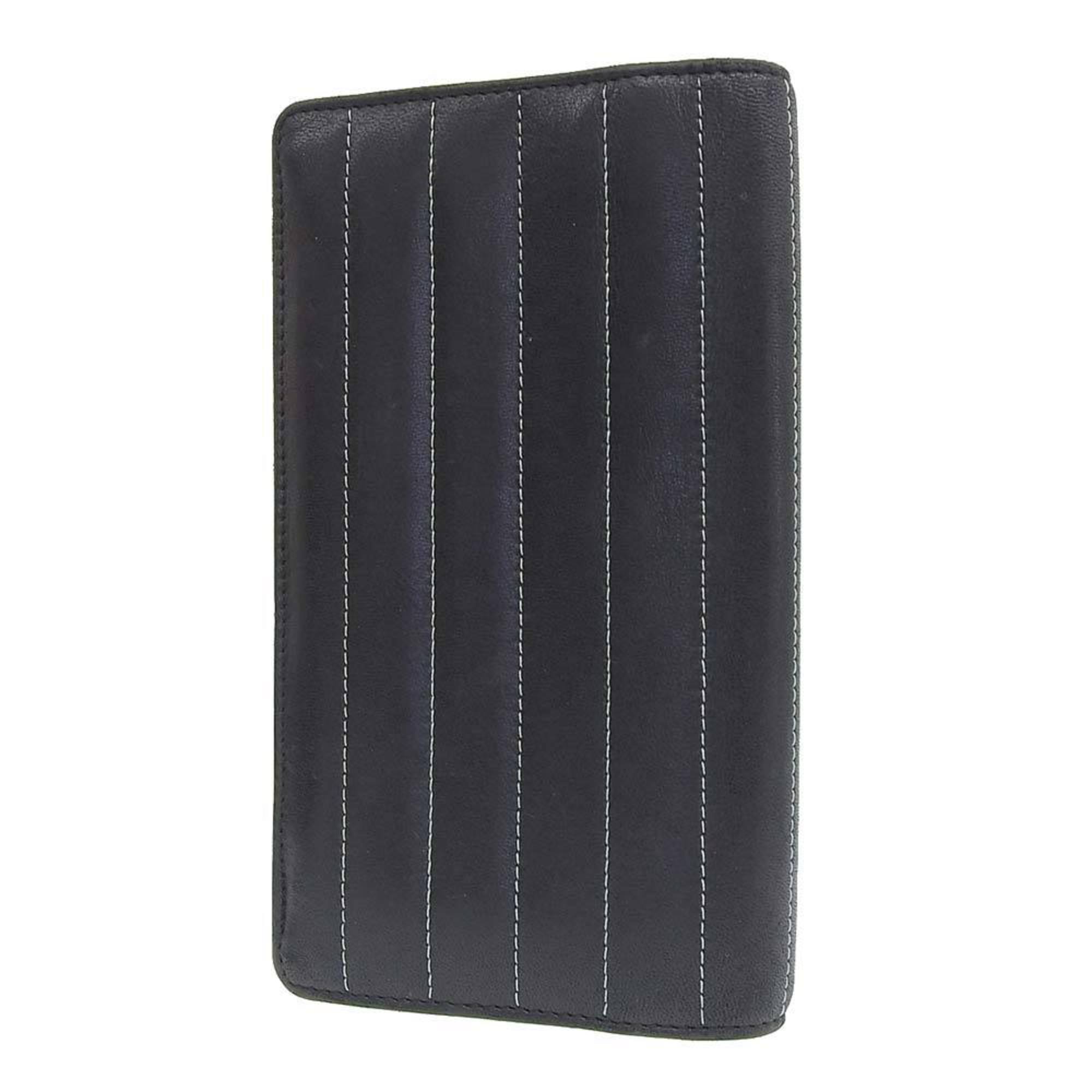 Chanel Black Leather  wallet accessories