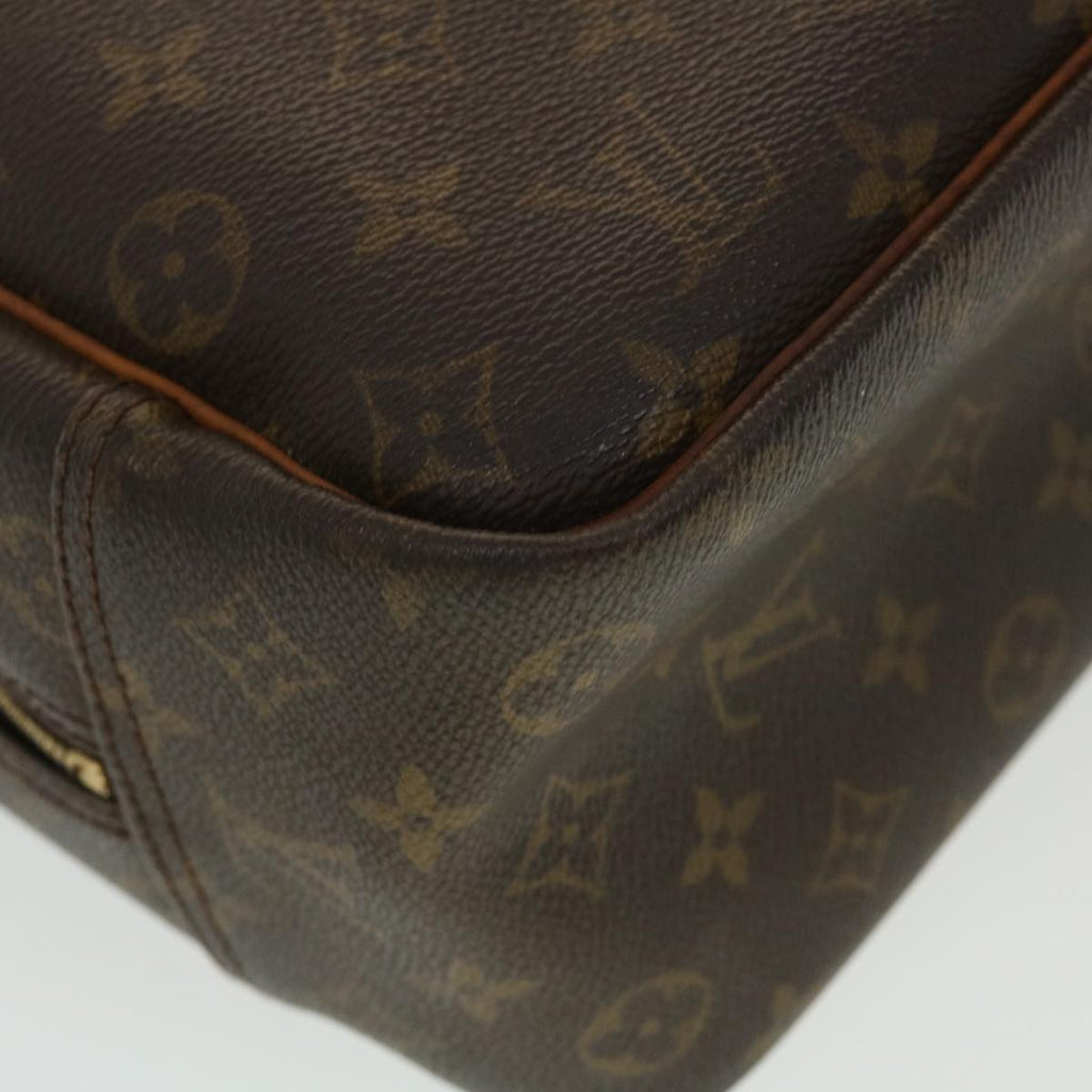LOUIS VUITTON Monogram Deauville Hand Bag M47270 LV Auth 44702