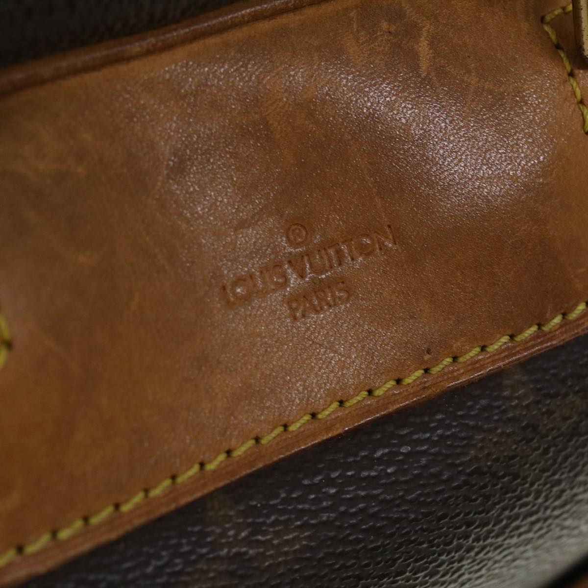 LOUIS VUITTON Monogram Deauville Hand Bag M47270 LV Auth 44702