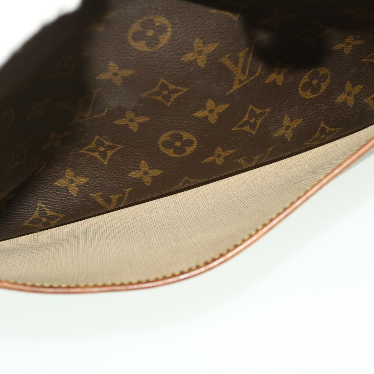 LOUIS VUITTON Monogram Deauville Hand Bag M47270 LV Auth 44702