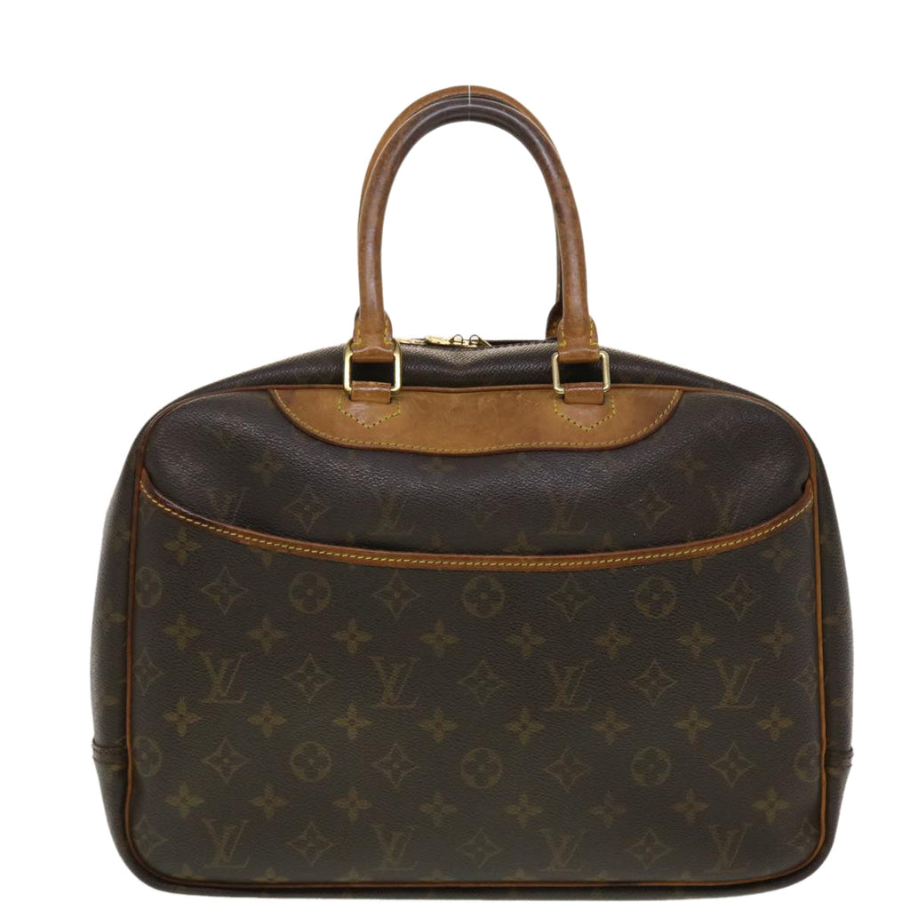 LOUIS VUITTON Monogram Deauville Hand Bag M47270 LV Auth 44702