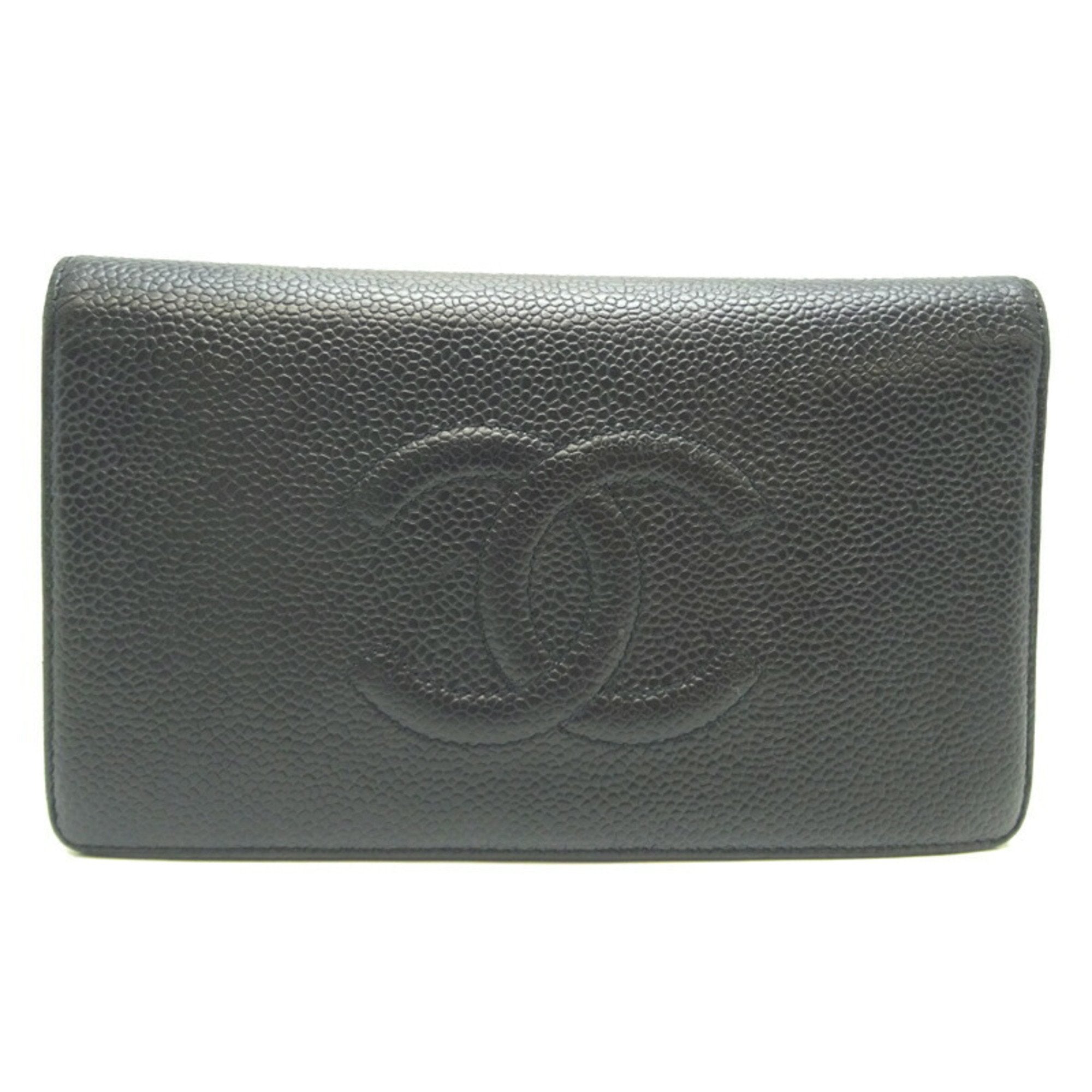 Chanel Black Leather - wallet accessories