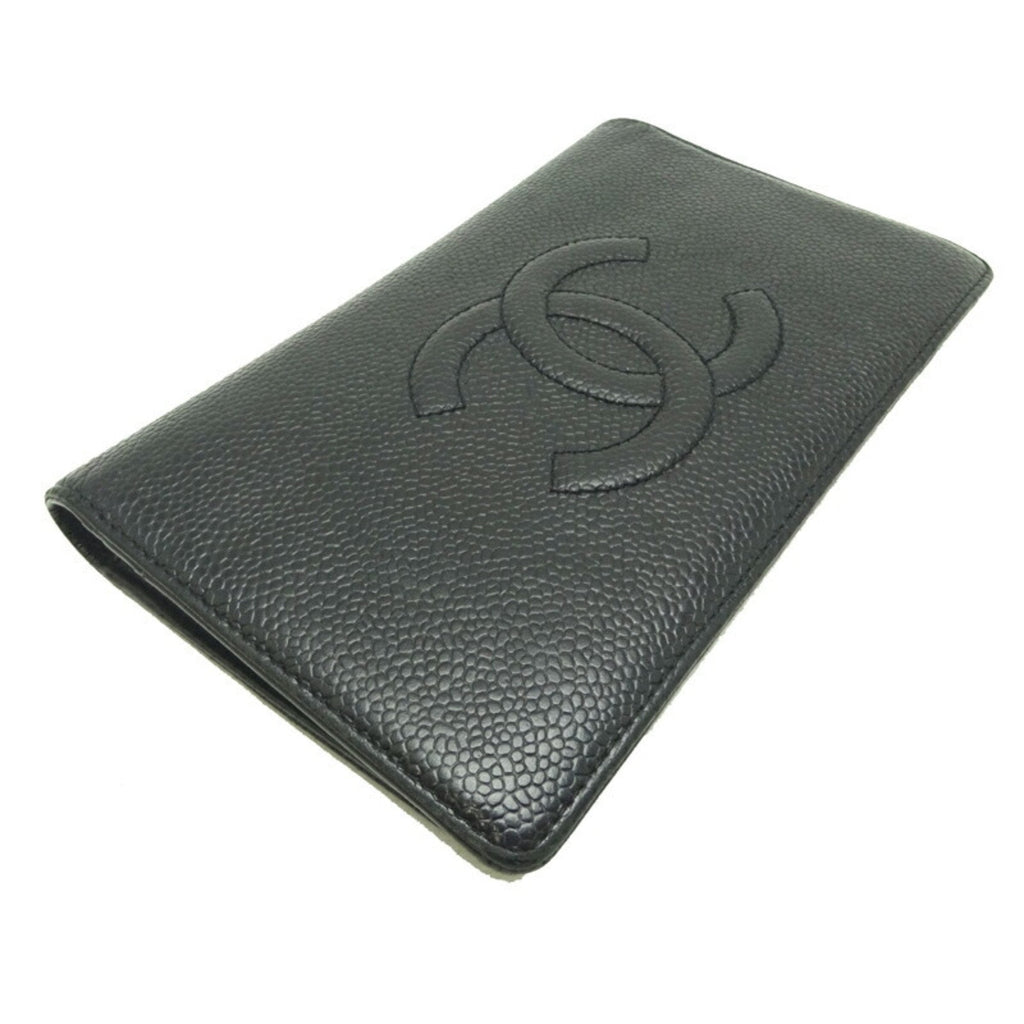 Chanel Black Leather - wallet accessories