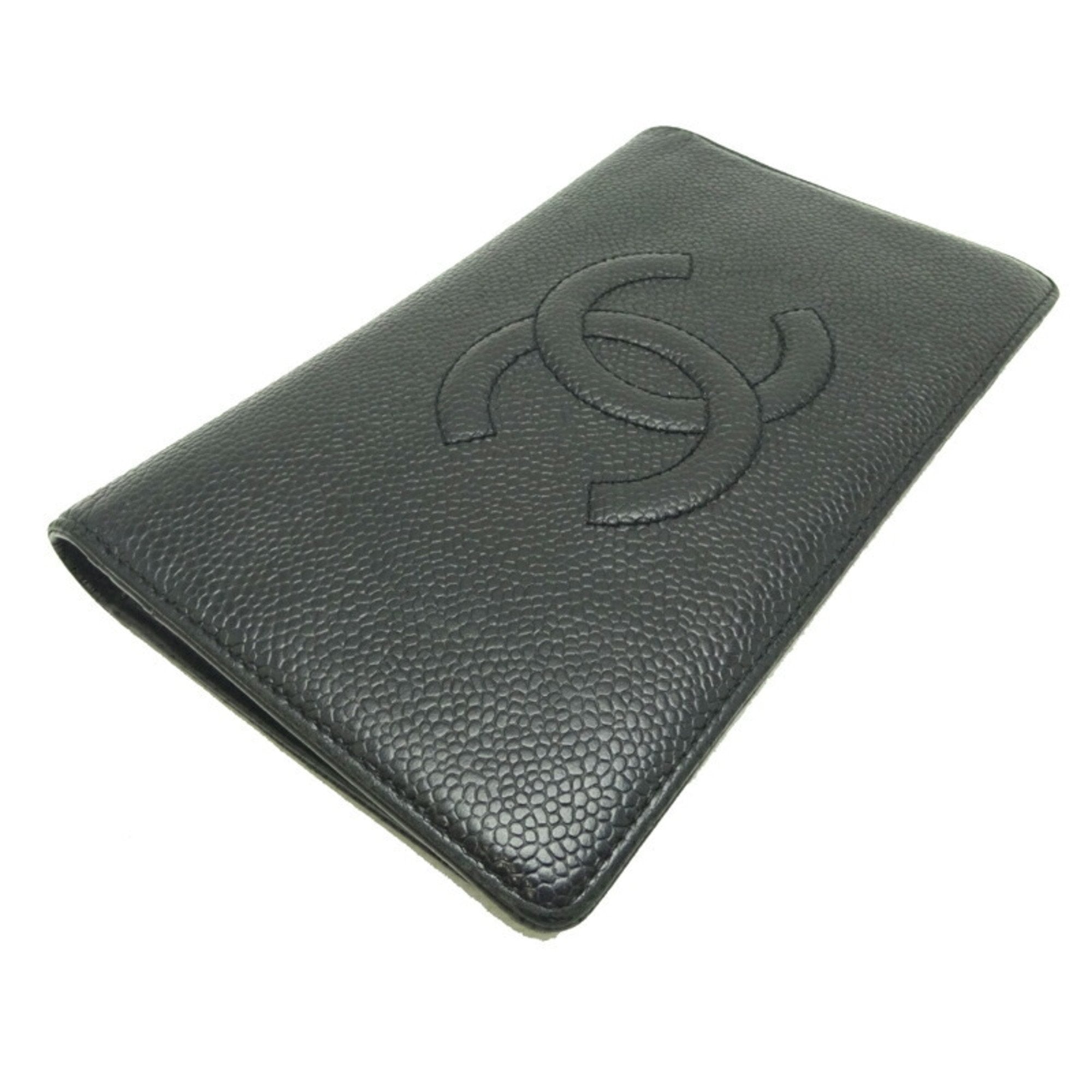 Chanel Black Leather - wallet accessories