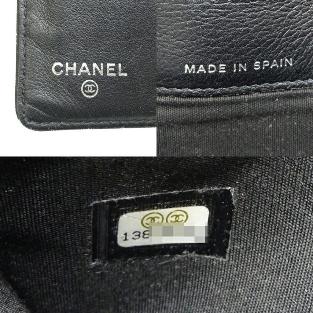 Chanel Black Leather - wallet accessories