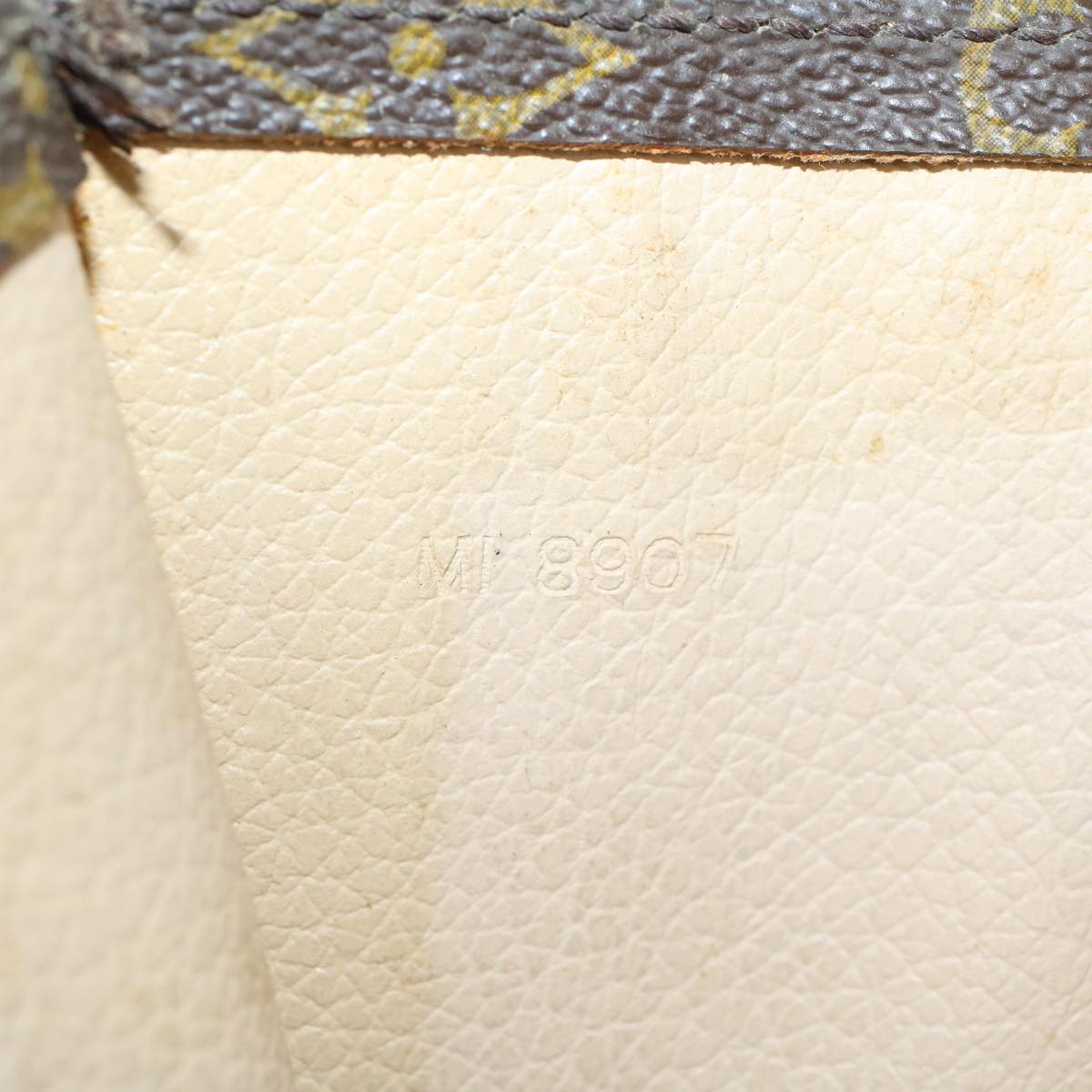 LOUIS VUITTON Monogram Sac Plat Hand Bag M51140 LV Auth 45024
