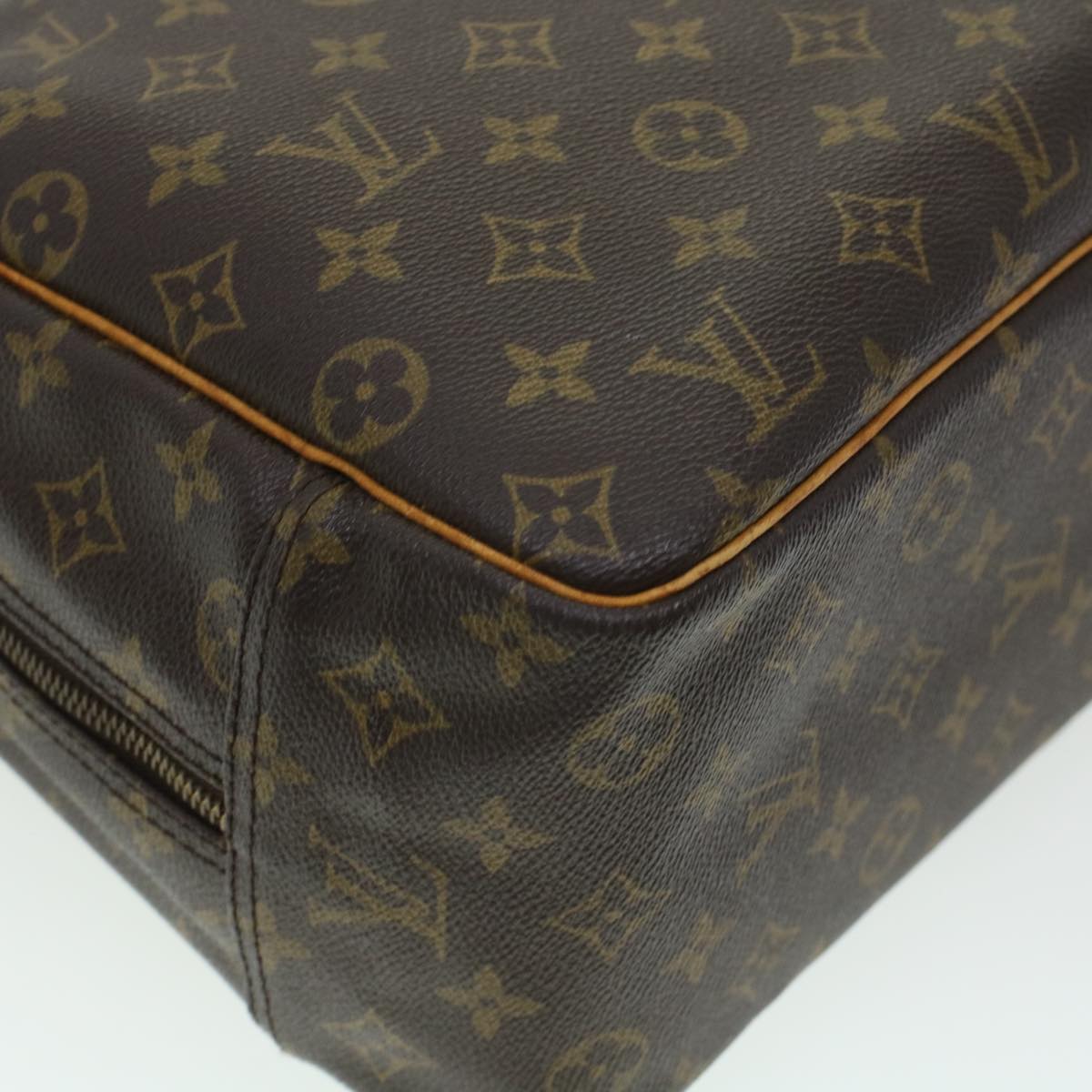 LOUIS VUITTON Monogram Deauville Hand Bag M47270 LV Auth 45212