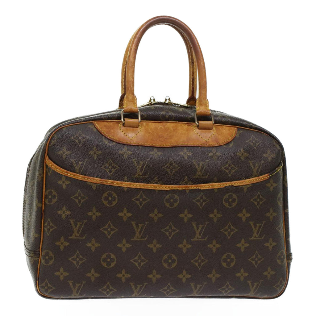 LOUIS VUITTON Monogram Deauville Hand Bag M47270 LV Auth 45212