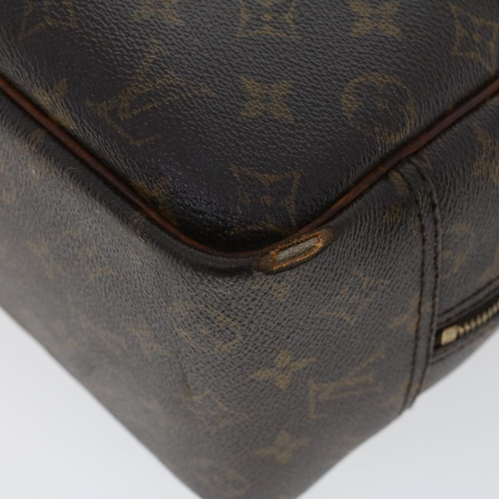 LOUIS VUITTON Monogram Deauville Hand Bag M47270 LV Auth 45311