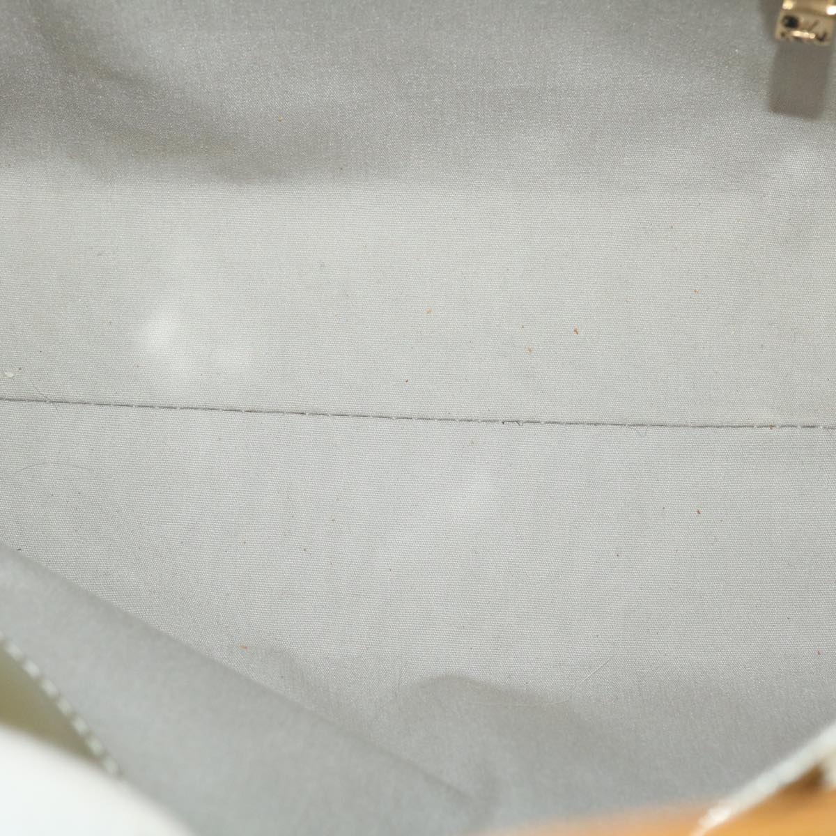 LOUIS VUITTON Monogram Vernis Reade PM Hand Bag Gris M91145 LV Auth 45332