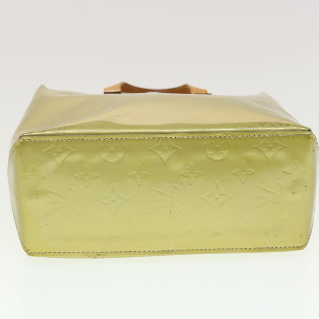 LOUIS VUITTON Monogram Vernis Reade PM Hand Bag Gris M91145 LV Auth 45332