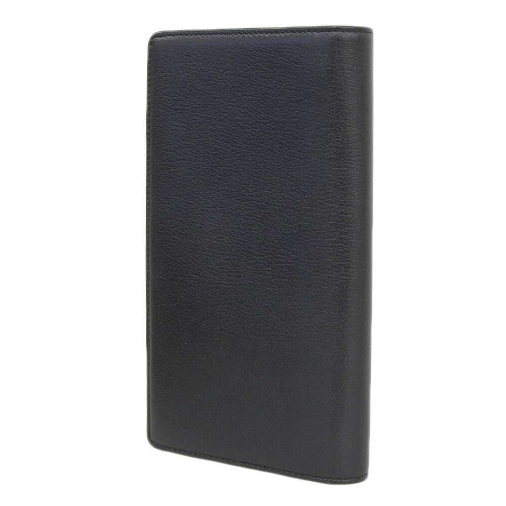 Chanel Black Leather Camellia wallet accessories