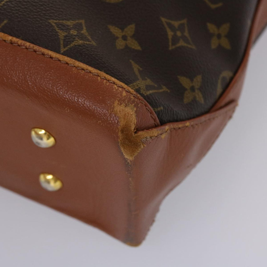 LOUIS VUITTON Monogram Sac Weekend PM Hand Bag M42425 LV Auth 45465