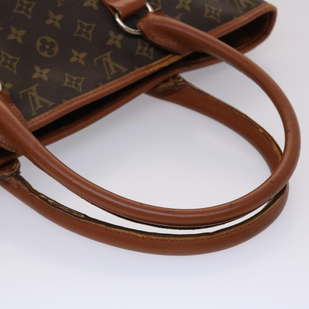 LOUIS VUITTON Monogram Sac Weekend PM Hand Bag M42425 LV Auth 45465
