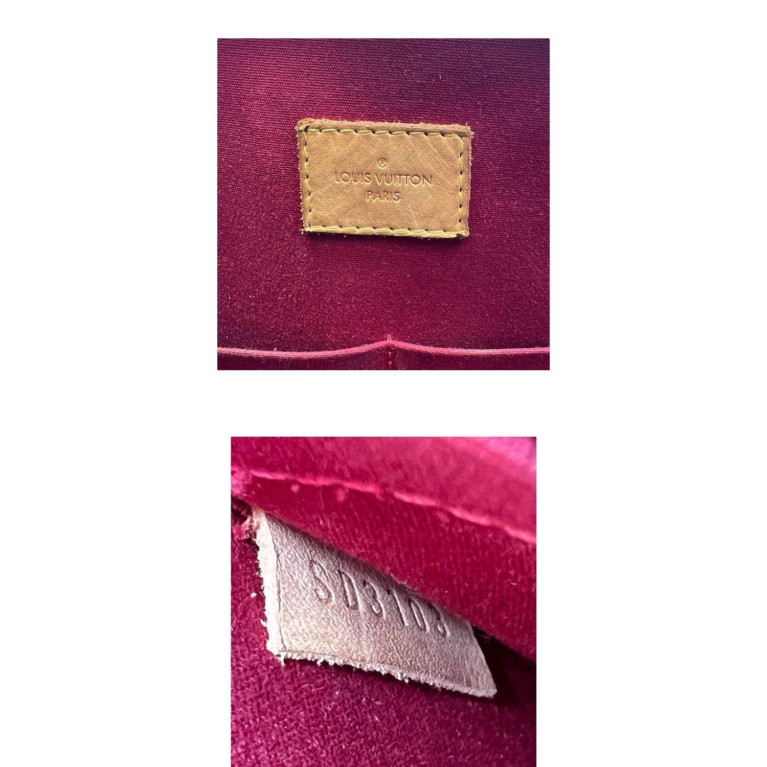 Louis Vuitton Monogram Vernis Alma GM