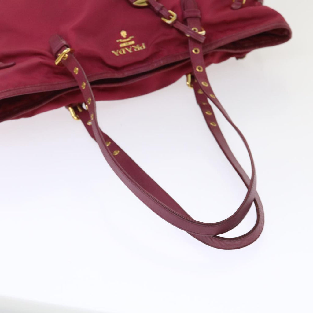 PRADA Tote Bag Nylon Pink  46322