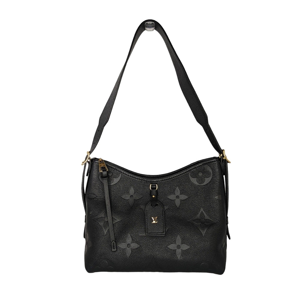 Louis Vuitton Monogram Empreinte Leather CarryAll PM Hobo