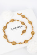 Collier dor�� Chanel 1980s