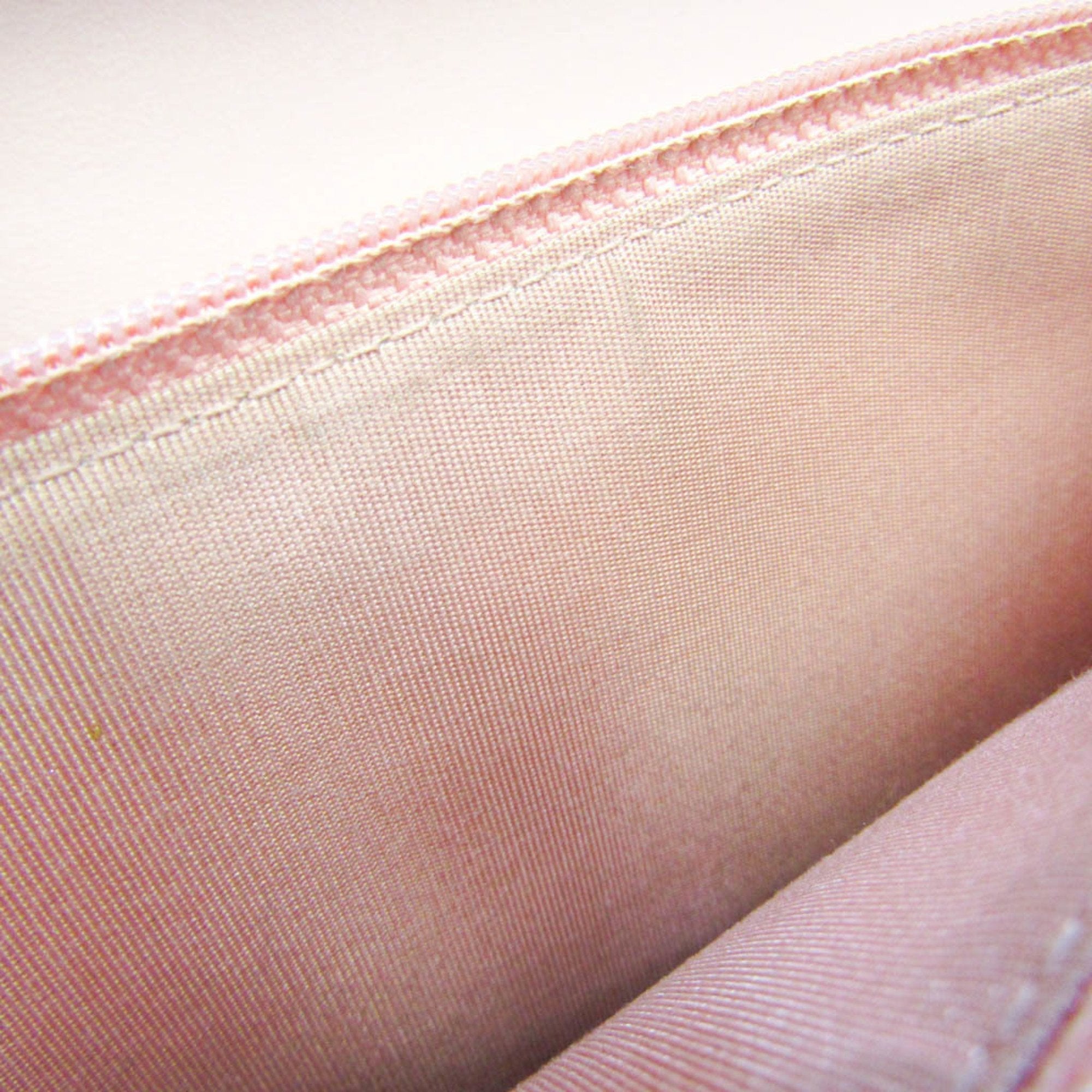 Chanel Pink Leather Matelasse wallet accessories