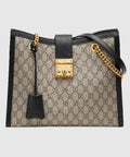 Gucci Padlock Small Shoulder Bag Black